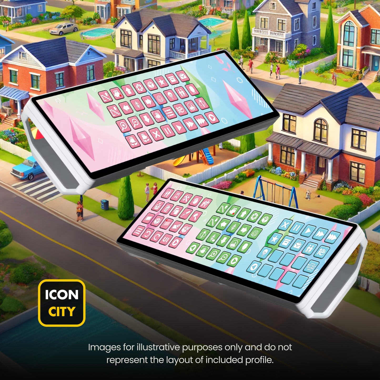 The Sims 4 for Xeneon edge by Corsair - Icons by iConCity.com 