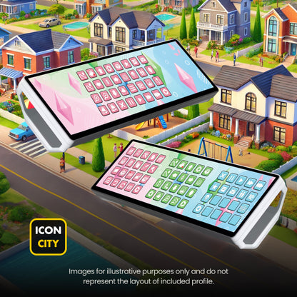 The Sims 4 for Xeneon edge by Corsair - Icons by iConCity.com 