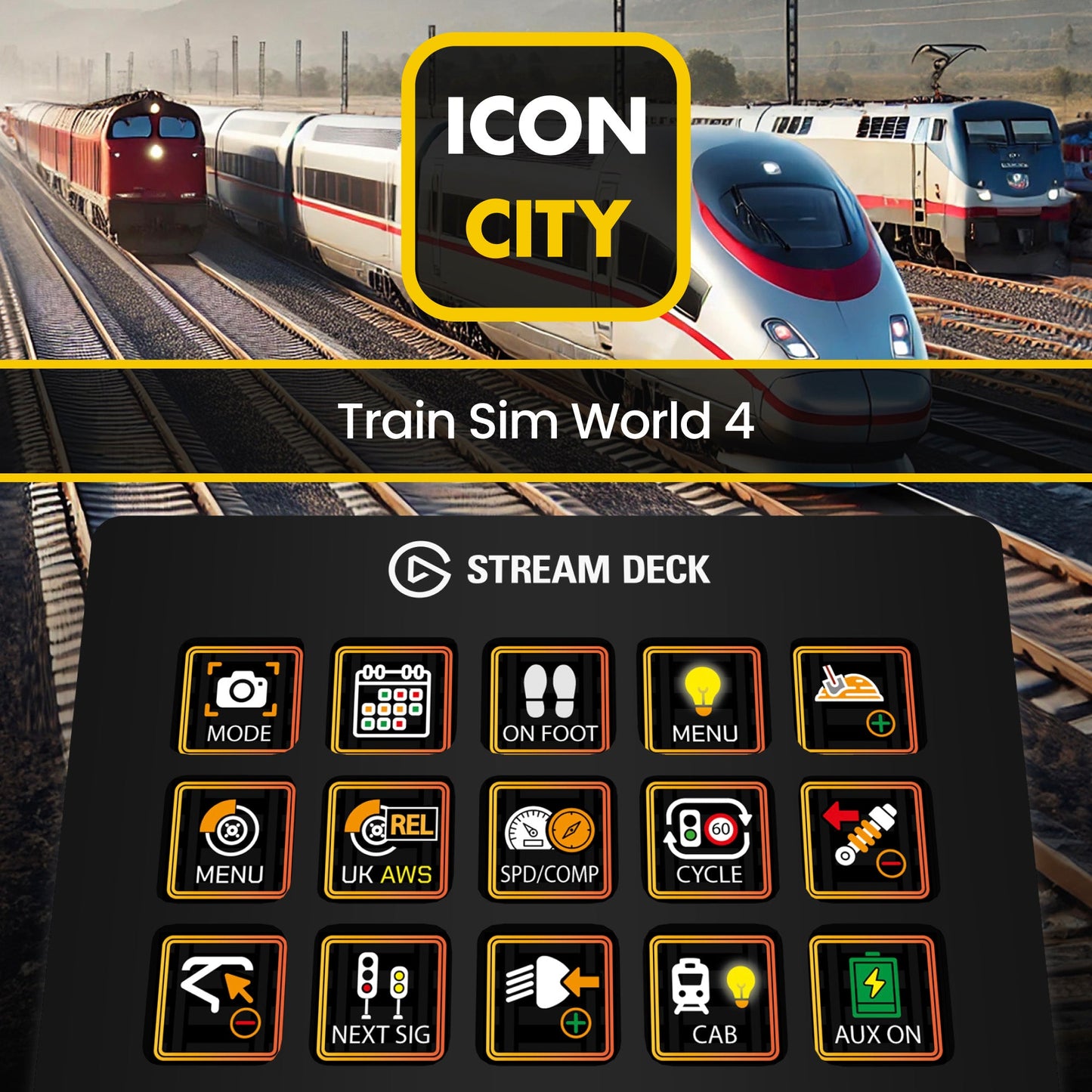 Train Sim World 4 icon pack