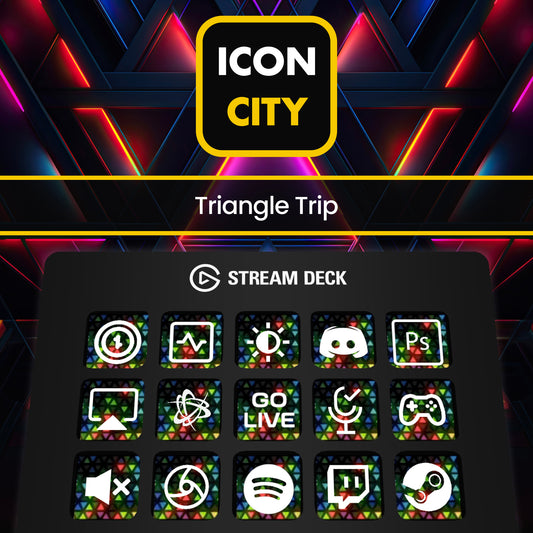 Triangle Trip icon pack