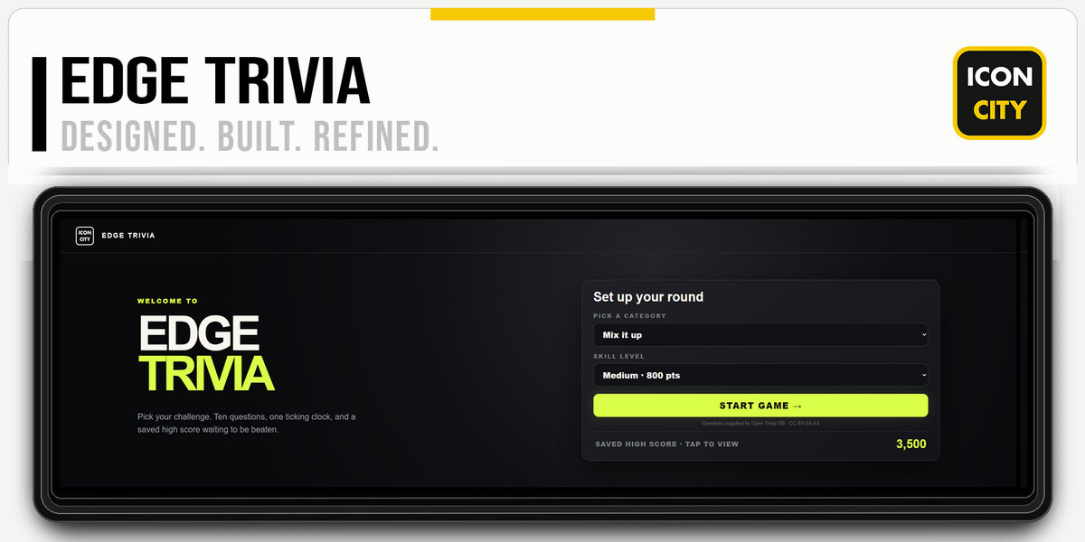 EDGE TRIVIA XE